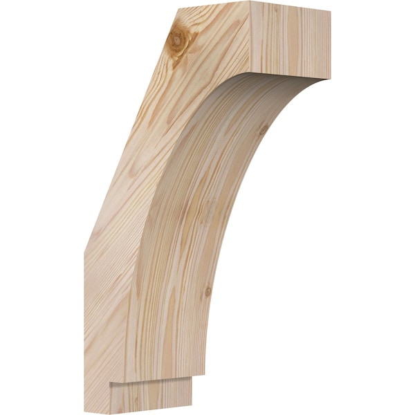 Ekena Millwork 5 1/2"W x 10"D x 18"H Imperial Smooth Knee Brace, Douglas Fir BRC06X10X18IMP00SDF - main